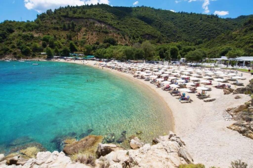 Seablue Relaxing Holiday Apartment Pefkochori Exterior foto
